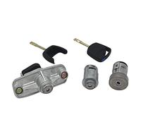 KIT DE SERRURES Complet, CONTACTEUR D'ALLUMAGE, Serrure DE Porte, Serrure DE Coffre LK1S71F22050AA, antivol pour Voiture (Mondeo Set-3pcs)