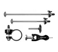 Kit De Serrures De Vélo Pinhead 4-Pack Pour Roues QR / Tige / Collier De Selle