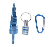 Kit de sertissage 6 en 1 pour CVC, comprenant un outil d'expansion de tube souple bleu, un porte-embout en acier au carbone, un mousqueton n° 5 et un kit de réparation pour (Bleue)