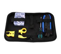 Kit de sertissage de câble Coaxial chaud, outil de Compression, dénudeur de câble Coaxial ajustable Rg6 Rg59 Rg11 75-5 75-7