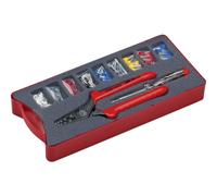 Kit de sertissage NWS 143-BIS 152 pièces pour embouts de câble 0.5 à 16 mm²