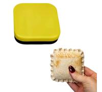 Kit de sertissage pour tortilla et quesadilla, presse à quesadilla, machine à empanada et samosa, outil de scellage de sandwich pour collations, friteuse à air et micro-ondes (carré, 1 pièce)