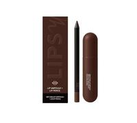 Kit de sérum pour les lèvres 15 ml et crayon contour des lèvres 1,2 g, kit de maquillage tout-en-un, au collagène pour les lèvres sèches, waterproof (C)