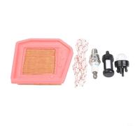 Kit de service complet compatible avec les débroussailleuses F 40 Fs310 Fs360 Fs410 Fs460 avec filtre à air, filtre à carburant pour ampoule d'amorçage et corde de démarrage