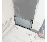 Kit De Seuil De Barrière Anti-Inondation pour Porte De Garage De 20, 40, 60, 80 Et 100 Cm De Haut, Remplacement De Barrage d'eau Réutilisable pour Porte De sous-Sol/-H 1.3ft/40cm-L 90cm(3.0ft)