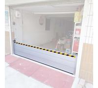 Kit De Seuil De Barrière Anti-Inondation pour Porte De Garage De 20, 40, 60, 80 Et 100 Cm De Haut, Remplacement De Barrage d'eau Réutilisable pour Porte De sous-Sol/-H 2ft/60cm-L 80cm(2.6ft)