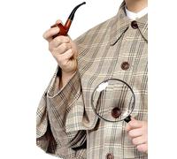 Kit De Sherlock Holmes Loupe Pipe Victorienne Détective TV Sherlock Chic