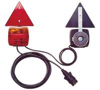 Kit de signalisation arrière 12V 7,5m magnétique avec triangle SODIFLASH - 16723
