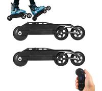 Kit de skateboard électrique, moteur brushless 100W, capacité de montée de 5 degrés, portée de la télécommande de 45,9 ft, charge maximale de 176,37 lbs