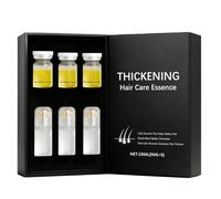 Kit de Soin Capillaire avec Rouleau d‘Essence, Sérums Nourrissantes Pour Cheveux, Renforce Les Racines et Épaissit La Chevelure, Favorise La Repousse, Application Facile par Massage au Rouleau