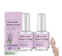 Kit De Soin Des Ongles 3 Jours à Kératine Aux Acides Aminés, 16 ml Vernis Durcisseur Ongle Extra Fort, 2 ml Stylo Repousse-Cuticules à L'huile, 3 Days Nail Care, Pour Soin De Manucure (2*Serum)