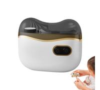 Kit de soin des ongles à LED 5 V - 2 en 1 électrique cl-ipper et polisseuse avec protection de sécurité, facile à utiliser pour une coupe délicate Na-il, excellent cadeau pour les personnes