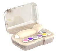 Kit de soin des ongles électriques pour bébé avec lampe LED pour bébé - Ciseaux à ongles pour nouveau-né/nourrisson/adulte