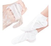 Kit de soin des pieds de Noël avec 3 paires de masques pour les pieds et 3 paires de masques pour les mains, chaussettes hydratantes, gants hydratants