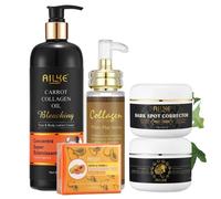 Kit de soins de la peau au collagène, restaurer l'élasticité, peau lisse, kit 5 en 1