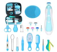 Kit de soins de santé et de toilettage pour bébé, portable, kit essentiel pour nouveau-né, bleu 26 en 1