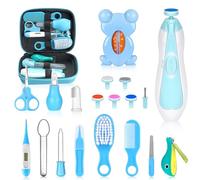 Kit de soins de santé et de toilettage pour bébé, portable, kit essentiel pour nouveau-né, bleu 26 en 1