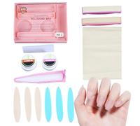 Kit de soins des ongles pour les mains - Outil de réparation, de renforcement et de nutrition des ongles | Bloc tampon à ongless pour pédicure, personnes âgées, amis, mariée, spa, maison, salon
