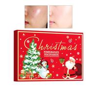 Kit de Soins du Visage Hydratant Éclaircissant | Kit de Soin Visage Doux avec Extraits de Fruits pour Noël pour Peau Sèche Sensible Teint Terne Mère Petite Amie Adolescent