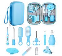 Kit de soins pour bébé Lictin - Kit de soins de santé pour nouveau-né avec brosse à cheveux, peigne, coupe-ongles et bien plus encore pour les nouveau-nés, les bébés, les tout-petits et les bébés