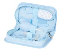 Kit de soins pour bébé - trousse de toilette bébé - 9 articles essentiels pour prendre soin de bébé - cadeau de naissance nouveau-né - trousse de voyage et à la maison