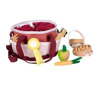 Kit de soins pour chevaux avec sac rouge