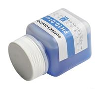 Kit de solution d'étalonnage d'instruments électrotechniques 50 ml pour pH-mètre 4 00 7 00 10 01, testeur ORP 222 mV, et conductivité 12 88 ms/cm pour étalonnage précis des compteurs (10.01)