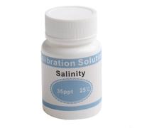 Kit de solution d'étalonnage pH-mètre, solution d'étalonnage tampon de pH 25 ml pour étalonnage multi-paramètres - conductivité (12,88 mS/cm), salinité et ORP, agent tampon approuvé en laboratoire