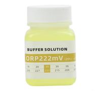 Kit de solution tampon PH de qualité laboratoire 50 ml 4.0 7.0 10.0 avec liquide de protection d'électrode ORP pour un étalonnage précis des compteurs (ORP222mv)