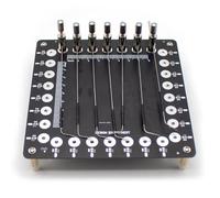 Kit de Sonde de Test PCB avec Aiguille Fine 0,8 mm pour Circuit Imprimé,Bla | Station de sonde réglable en acier inoxydable pour test de circuit imprimé et programmation électronique de précision