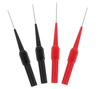 Kit de Sondes de Test à Perçage D’Isolant, 4 Pièces Cuivre | Aiguilles Back Probe, Acier Inoxydable et Nylon, pour Tests Non Destructifs, Réparation de Câbles