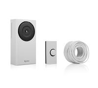 Byron Kit de sonnette DBW-24031 – bouton, carillon et câble – 90 dB