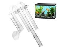 Kit de Sortie d'entrée d'eau d'aquarium - Raccords de Tuyau d'aquarium, Dispositif de crépine Stable, Remplacement de Filtration Externe, contrôle du débit | pour Aquariums, réservoirs de p