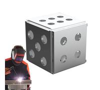 Kit de soudage DICE - Équipement et pièces d'entraînement faits à la main, kit de soudage fait à la main avec dés, équipement de soudage fait à la main pour débutants et soudeurs intermédiaires