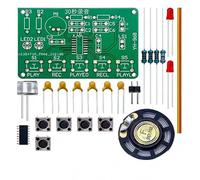 Kit de soudage électronique 30 secondes pour enregistrement vocal | Pratiquez le soudage et apprenez les principes du circuit en assemblant ce kit d'enregistrement vocal et de lecture de 30