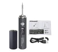 Kit de soudage électronique 5 Contrôle des niveaux - Outils de soudure numérique, Station de soudage d'affichage LED | Fer à chaleur réglable avec léger, panneaux de circuit d'administration de bosses