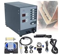 Kit de soudage permanent de bijoux Machine de soudage par points à l'arc de tungstène à impulsion Soudable en or massif, soudage au titane en aluminium et orthodontie pour la restauration