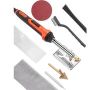 Kit de soudage plastique 60W/100W - 3 pointes et 20 baguettes incluses - Kit de soudage de haute qualité pour la réparation des plastiques