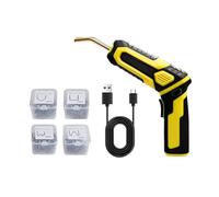 Kit De Soudage Plastique USB Sans Fil 2 En 1, Pistolet Pliable Avec 400 Agrafes Chaudes For Pare-chocs Voiture Et Garde-boue Chauffage Rapide Et Haute Efficacité(A)