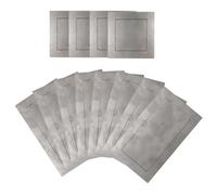 Kit de soudage pratique - feuille de pratique de soudage, plaques de soudage | Ensemble de formation de soudage avancé, comprend des plaques d'acier, des coupons en métal et des barres de soudage pour