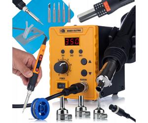 Kit de Soudage Rosfix 858D ULTRA 700W LCD 3 Mémoires