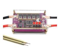 Kit de soudeur la batterie - outil soudage avec écran LCD, alimentation 99 Gearss réglable | Coller machine portable, compacte câble pour cellules lithium 14650 à 32650, dispositif électrique