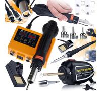 KIT DE SOUDURE À SOUDER À SOUDER HOT-AIR ROSFIX 660W + SOUDEUR Agrafeuse
