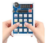 Kit de soudure DIY 6 bits avec affichage LED - Ensemble d'exercices de soudure pour enseignement informatique - Formation pratique - Exercice de projets de soudure.