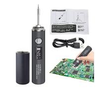 Kit de Soudure Électronique 5 Niveaux de Contrôle - Station de Soudure avec Affichage Numérique | Outil de Soudage Portable avec Affichage Digital et Lumière pour Test de Composants Assemblage Cartes
