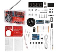 Kit de soudure électronique DIY - Radio numérique - Kit de soudure électronique - Avec affichage numérique et module de charge - Pour la formation de soudure et d'électronique scolaire.