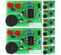 Kit de Soudure Électronique Multivibrateur à LED 8 Ensembles | Carte Pcb, Assemblage Guidé et Pratique Répétée, Ateliers Créatifs, Composants et Accessoires Inclus