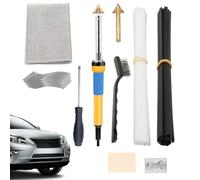 Kit De Soudure,Fer Interchangeable Résistant À La Chaleur,Kit de Réparation de Pare-chocs | pour les Passionnés Hommes et Femmes, en Garage et Atelier, en Extérieur, pour Auto et