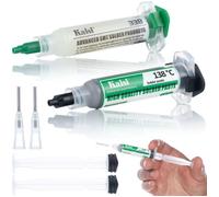 Kit de soudure Flux 338 + Etain Liquide 138°C +2x piston, 2x aiguille