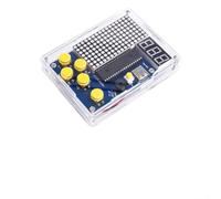 Kit de soudure pour les amateurs d'électronique, 5 V, ensemble de jeu portable avec LED RVB et jeux de serpent/course/avion d'attaque